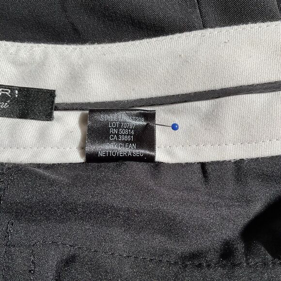 Elie Tahari Pants Womens Flare Leg Classic Stretch Zip Black, Waist:  31” - Picture 10 of 14